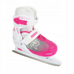 Uisud Roces Jokey Ice X, valge v./roosa v., 30 - 33