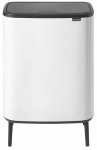 Kahjustatud pakendiga toode. Pr&uuml;gikast Brabantia Hi 130601, valge v., 60 l, 81.5 cm x 54.5 cm