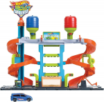 Kahjustatud pakendiga toode. Komplekt Mattel Hot Wheels Mega Tower Car Wash HDP05, mitmev&auml;rviline