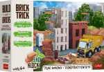 Konstruktor Trefl Brick Trick Construction Site, 290 tk, pruun v.