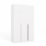 Riidekapp Biel, valge v., 56.5 cm x 150 cm x 250 cm