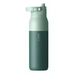 Veepudel Larq PureVis 2 UV-C, roheline v., roostevaba teras, 0.68 l