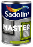 Emailv&auml;rv, universaalsed Sadolin Master 30, poolmatt, 1 l, valge v.