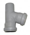 Kolmik sisekanalisatsioonile Wavin Optima, 40 mm x 50 mm, 67 &deg;