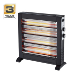 Infrapuna k&uuml;tteseade Standart LX-1602, 1.2 kW, Must