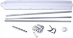 Viimistlusliistude nurgakomplekt Ravak Mounting Kit for 10&deg; baths, metall