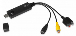 Adapter Media-Tech MT4169 RCA male x 3, S-VHS female / USB 2.0, must v.