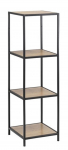 P&otilde;randariiul Home4you Seaford, tamm v., 119.5 cm x 37 cm x 35 cm