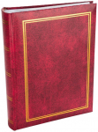 Fotoalbum Victoria Collection B 10x15/200M Classic, punane