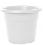 Lillepott Domoletti MA000030, plastik, valge