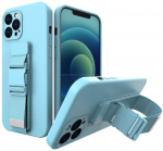 Telefoni &uuml;mbris Hurtel Rope, Samsung Galaxy A22 4G, helesinine v.