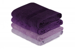 Vannir&auml;tikute komplekt Foutastic Rainbow 317HBY1425, violetne v./mitmev&auml;rviline, 140 cm x 70 cm, 4 tk