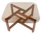 Kohvilaud Kalune Design Zen, tamm v., 80 cm x 80 cm x 40 cm