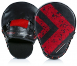 Poksik&auml;pikud Gymstick Punching Mitts 61181, must/punane, Universaalne