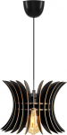Valgusti rippuv Opviq 149, E27, 1 x 60 W, must v.