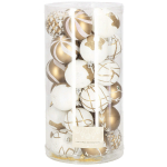J&otilde;ulupuu m&auml;nguasjade komplekt Springos CA0865, kuldne v., 6 cm, 6 cm, plastik, 30 tk