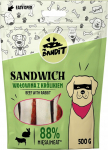 Koeramaius Mr. Bandit Sandwich Beef&Rabbit, veiseliha/k&uuml;&uuml;likuliha, 0.5 kg