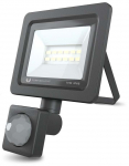 Prožektor liikumisanduriga, seinakinnitus Forever Proxim II RTV003607, 10 W, 800 lm, 4500 &deg;K, IP66, must