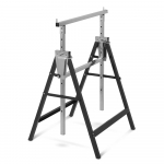 Teleskoopiline metallvasar Brick, 68 x 58 x 130 cm