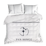 Voodipesukomplekt Eva Minge Silk 6, valge v., 70 x 80 cm, 160 x 200 cm