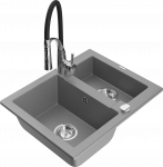 K&ouml;&ouml;givalamu Mexen Carlos, graniit, 58 cm x 47 cm x 17.7 cm, hall/kroom