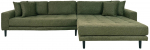 Nurgadiivan House Nordic Lido Lounge, tumeroheline v., parem, 290 x 170 cm x 76 cm