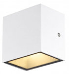 &Otilde;ue seinavalgusti SLV Sitra Cube, 10W, LED, IP44, valge v., 11.5 cm x 11 cm