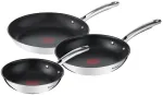 Pannide komplekt Tefal, &Oslash; 28 cm, roostevaba teras