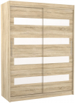 Riidekapp ADRK Karen, valge v., 58 cm x 150 cm x 200 cm