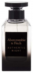 Tualettvesi Abercrombie & Fitch Authentic Night, 100 ml