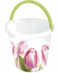 Majapidamis&auml;mbrid Branq Tulip, 10 l, valge v./roheline v./roosa v.