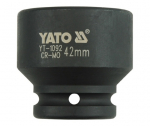 Kuusnurkne l&ouml;&ouml;gipistikupesa Yato YT-1092, HEX, 57 mm, 42 mm, 3/4"