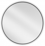 Peegel Mexen Loft Round, liimitav, 80 cm x 80 cm, must v.