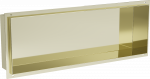 Sisseehitatav seinariiul Mexen X-Wall-NR, 10 cm x 20 cm x 60 cm, kuldne v.