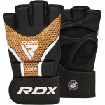 MMA kindad RDX Sports Aura Plus T-17, kuldne/must, M