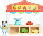 M&auml;ngukujuke, koos tarvikutega Tm Toys Bluey Farmers Market, sinine v./punane v./roheline v.