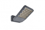 &Otilde;ue seinavalgusti Lutec Atlantis 7801601118, 13.7W, LED, IP54, tumehall v., 13 cm x 11 cm