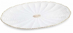 Serveerimistaldrik Gaia, 41 cm x 3 cm, 28 cm, Kuldne v./Valge v.