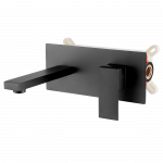 Peidetud valamusegisti Invena Paros, must