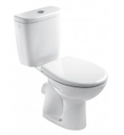 WC-pott, p&otilde;randapealne Jika Euroline, kaanega, 370 mm x 670 mm