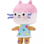 Pehme m&auml;nguasi kass Schmidt Gabbys Dollhouse Baby Box, mitmev&auml;rviline, 25 cm