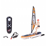 Rc paat Windsurfer RC0740, valge/oranž