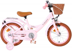 Lisaratastega laste jalgratas, laste Volare Ashley CB EE7, roosa v., 14"