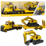 M&auml;nguautode transportija Lean Toys Assembly Zone Transport Team, kollane