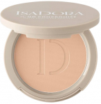 Kompaktne pulber IsaDora No Compromise Matte Longwear, 66 warm beige, 7 g