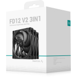 Ventilaator korpusele Deepcool FD12 V2 3IN1, 120 mm x 120 mm