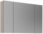 Seinakinnitusega vannitoakapp peegliga Kalune Design Desna, liivakarva pruun v., 16 cm x 97 cm x 66 cm