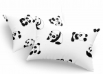 Padjap&uuml;&uuml;r Mijolnir Panda, valge v./must v., 50 cm x 70 cm, 2 tk