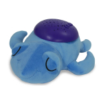 Seina- ja laeprojektor Jamara Dreamy Turtle, sinine v./violetne v.