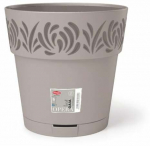 Lillepott Stefanplast Gaia 2188612, plastik, &Oslash; 30 cm, hall v.